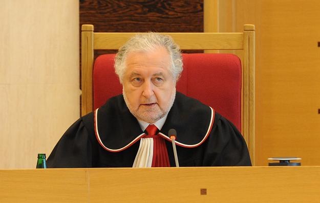 Andrzej Rzepliński, prezes Trybunału Konstutucyjnego /PAP
