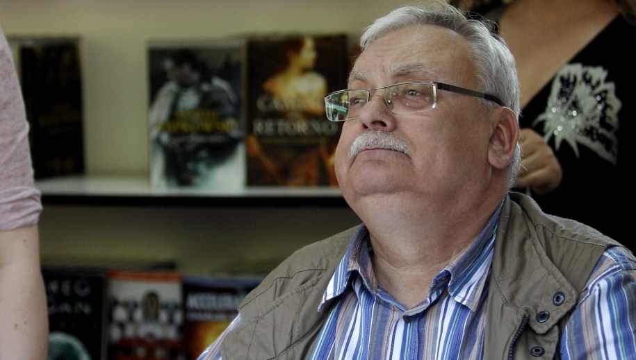 Andrzej Sapkowski /VICTOR LERENA  /PAP/EPA