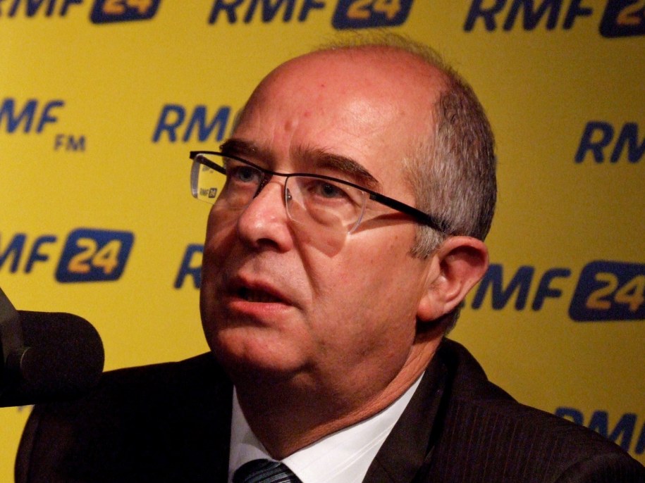 Andrzej Seremet w warszawskim studiu RMF FM. &nbsp; /Fot. Olga Wasilewska /RMF FM