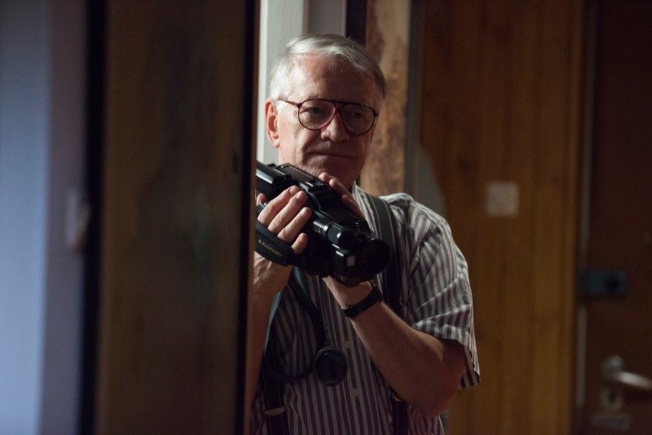 Andrzej Seweryn na planie "Ostatniej rodziny" /Fot. Hubert Komerski/Aurum Film /Materiały prasowe