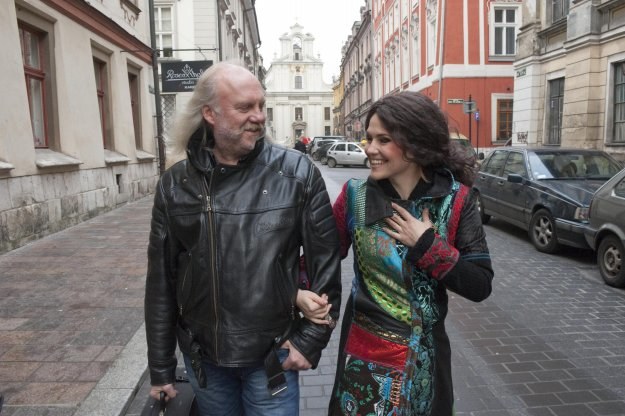 Andrzej Sikorowski z córką Mają nagrali "Sprawę rodzinną" - fot. Tomek Sikora /EMI Music Poland