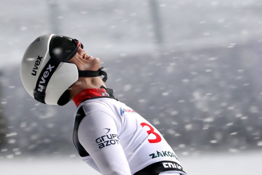 Andrzej Stękała był dziś najlepszy spośród polskich skoczków / 	Grzegorz Momot    /PAP