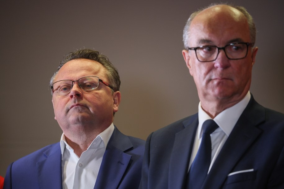 Andrzej Szejna i Włodzimierz Czarzasty /Leszek Szymański /PAP