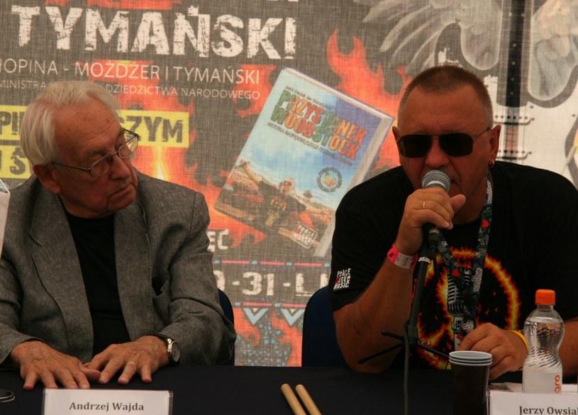 Andrzej Wajda i Jurek Owsiak /INTERIA.PL