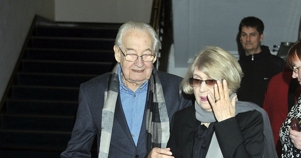 Andrzej Wajda i Krystyna Zachwatowicz /- /AKPA