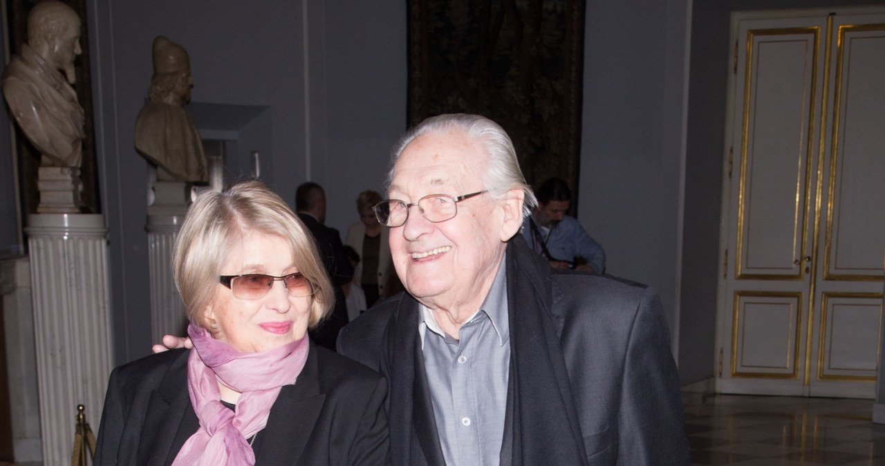 Andrzej Wajda i Krystyna Zachwatowicz /MWMedia