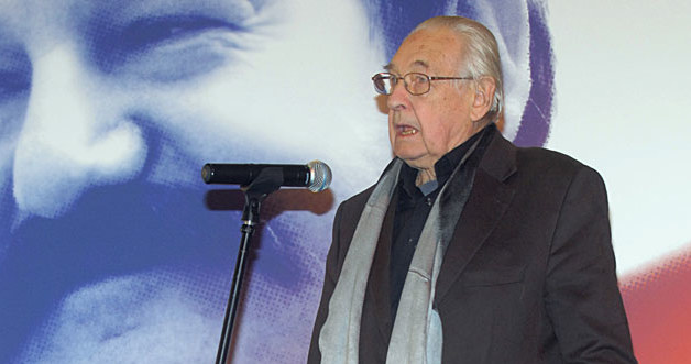 Andrzej Wajda na konferencji prasowej, związanej z promocją filmu o Lechu Wałęsie. /Marek Ulatowski /MWMedia