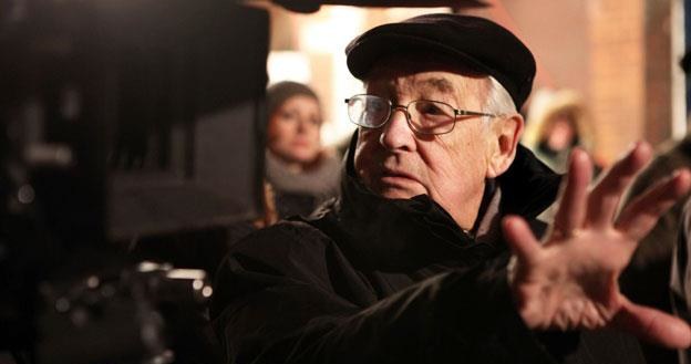 Andrzej Wajda na planie filmu "Wałęsa. Człowiek z nadzei" /materiały dystrybutora