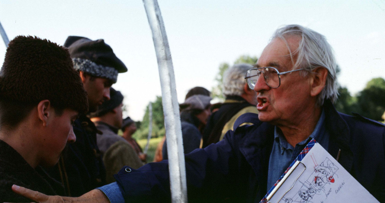 Andrzej Wajda na planie "Pana Tadeusza" / 	Piotr Malecki  /Getty Images