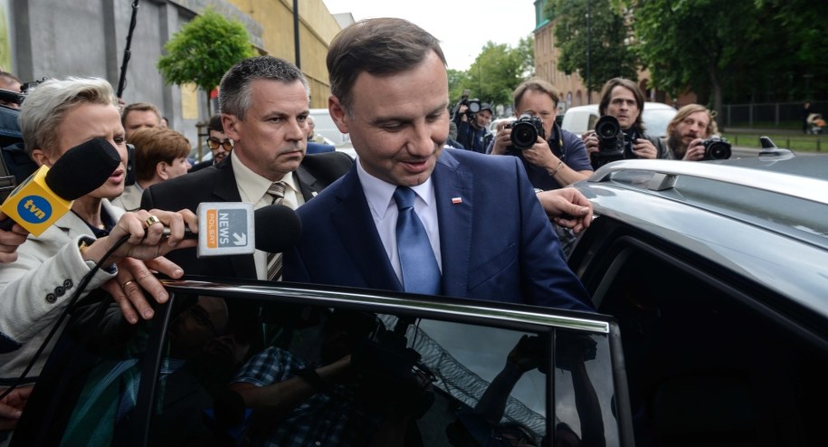 Andrzeja Duda wygrał drugą turę wyborów prezydenckich /Jakub Kaminski /PAP