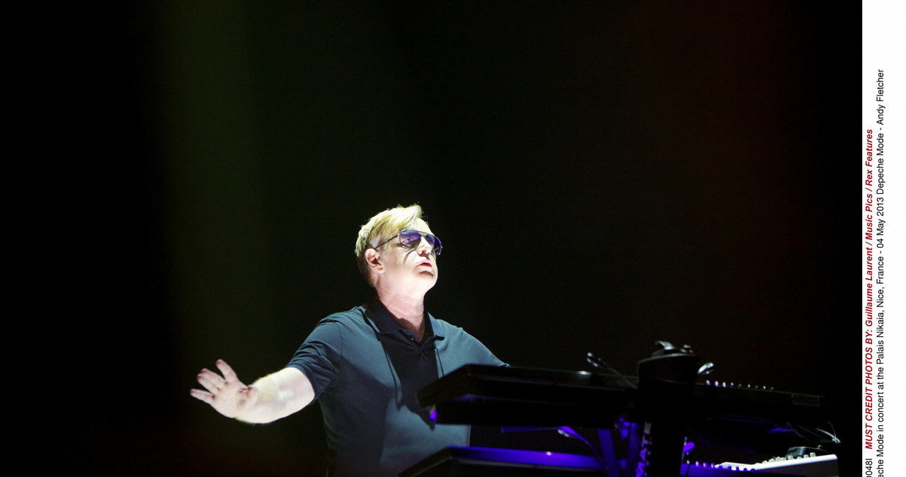 Andy Fletcher z Depeche Mode /Guillaume Laurent / Music Pics /EAST NEWS /East News