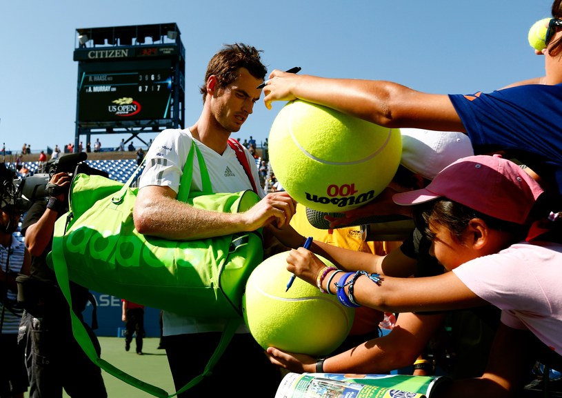 Andy Murray awansował do drugiej rundy US Open /AFP