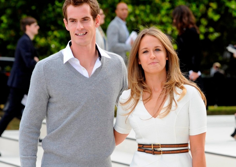 Andy Murray i Kim Sears /FACUNDO ARRIZABALAGA /PAP/EPA