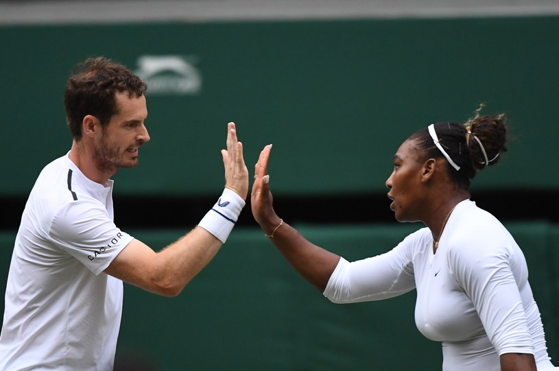 Andy Murray i Serena Williams /PAP/EPA