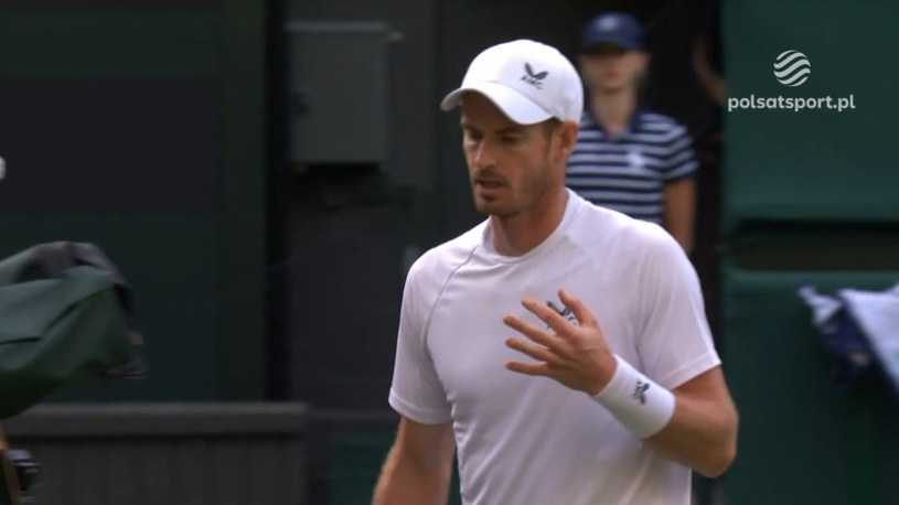 Andy Murray - John Isner 1:3. SKRÓT. WIDEO (Polsat Sport)