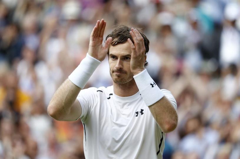 Andy Murray ma szansę na drugi triumf na kortach Wimbledonu /PAP/EPA