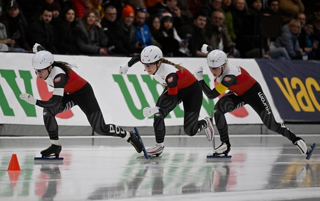 Andżelika Wójcik, Iga Wojtasik i Karolina Bosiek wywalczyły brązowy medal /The Canadian Press /PAP/PA
