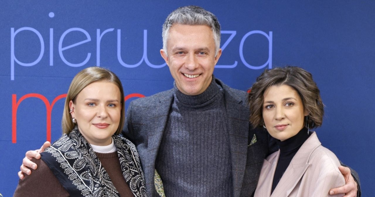 Aneta Zając, Łukasz Płoszajski i Aleksandra Zienkiewicz /Telus /AKPA