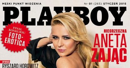 Aneta Zając w "Playboyu" /materiały prasowe