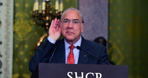 Angel Gurria, szef OECD /AFP