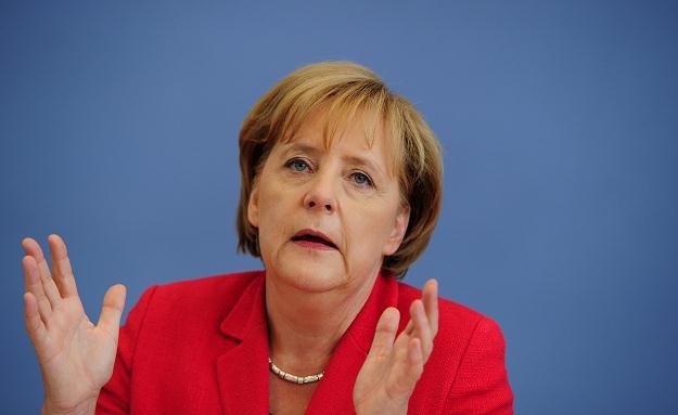 Angela Merkel: Euro to nasza wspólna waluta, na której Niemcy wiele skorzystały /AFP
