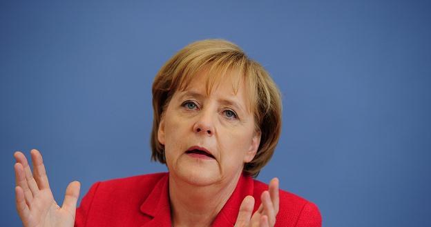Angela Merkel: Euro to nasza wspólna waluta, na której Niemcy wiele skorzystały /AFP