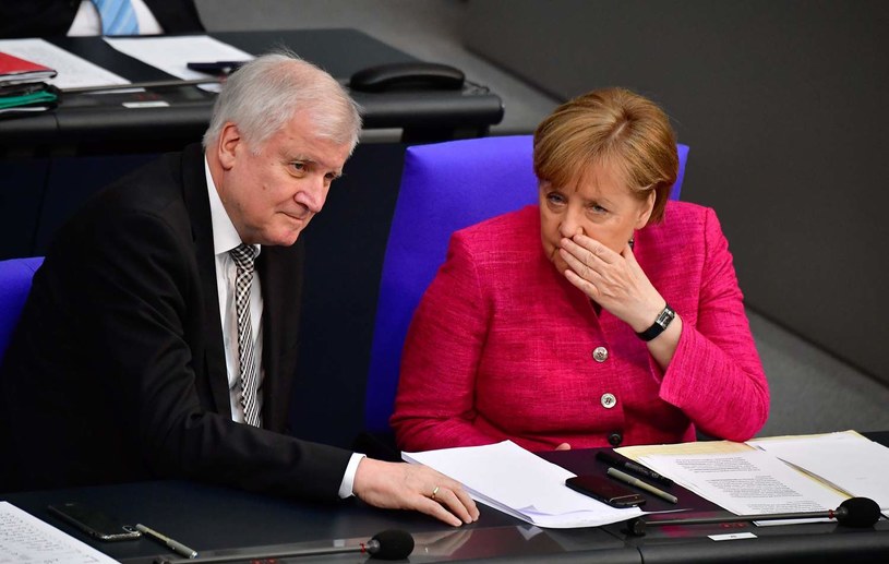 Angela Merkel i Horst Seehofer /AFP