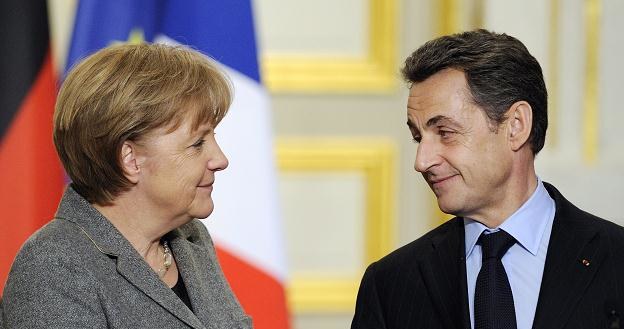 Angela Merkel i Nicolas Sarkozy /AFP