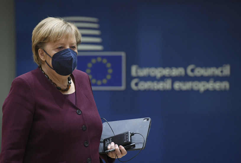 Angela Merkel podczas szczytu UE /Pool AFP/Associated Press/East News /PAP