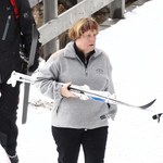 Angela Merkel przyłapana na nartach. Bez makijażu!