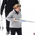 Angela Merkel przyłapana na nartach. Bez makijażu!