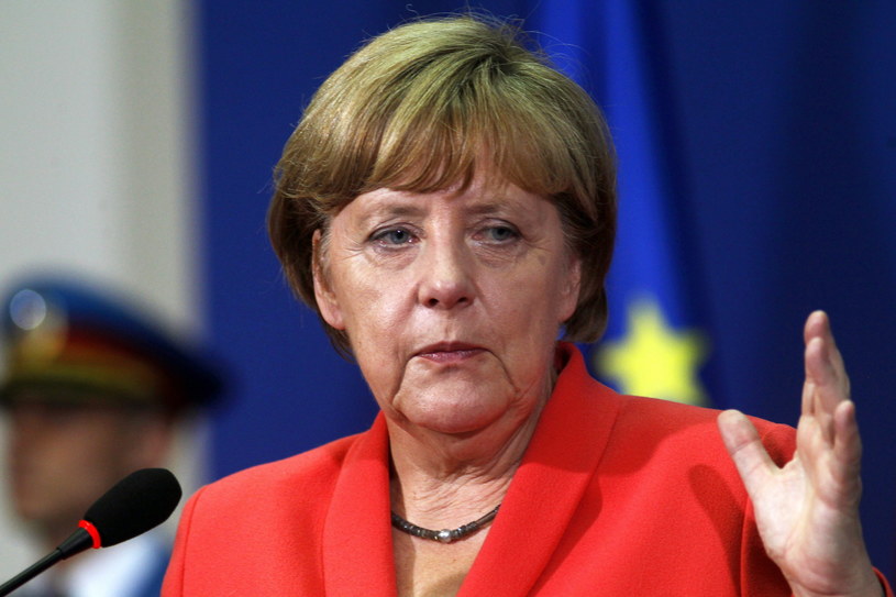 Angela Merkel wyraziła poparcie dla wejścia Albanii do UE /EPA/KOCA SULEJMANOVIC /PAP/EPA