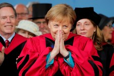 Angela Merkel z tytułem doktora honoris causa