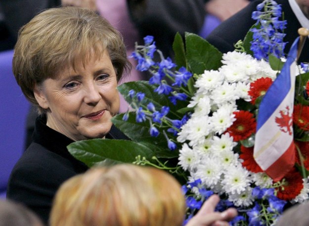 Angela Merkel została kanclerz Niemiec w 2005 roku /PEER GRIMM /PAP/EPA