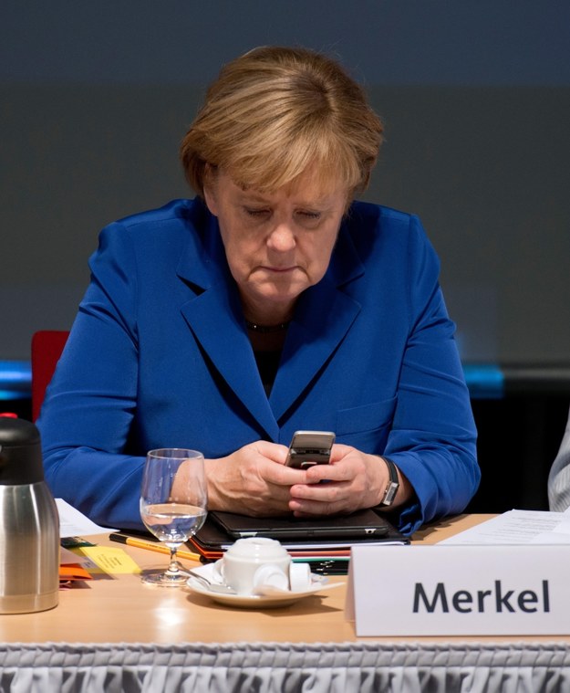 Angela Merkel /Stefan Sauer    /PAP/EPA