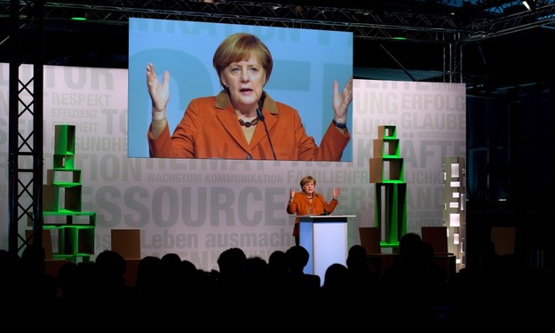 Angela Merkel /ARNO BURGI /PAP/EPA