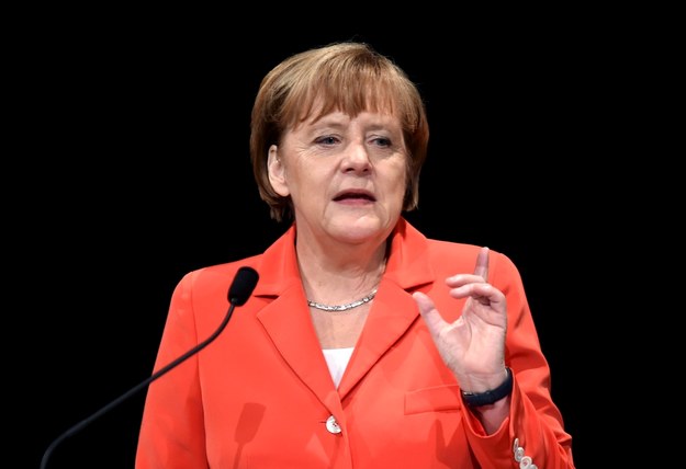 Angela Merkel /Paul Miller /PAP/EPA