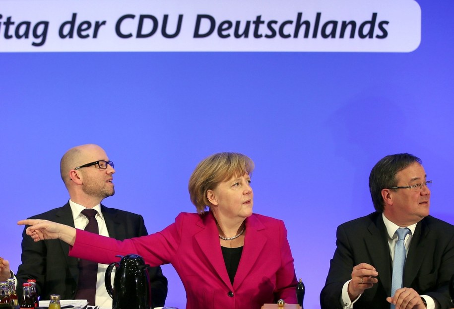 Angela Merkel /OLIVER BERG /PAP/EPA