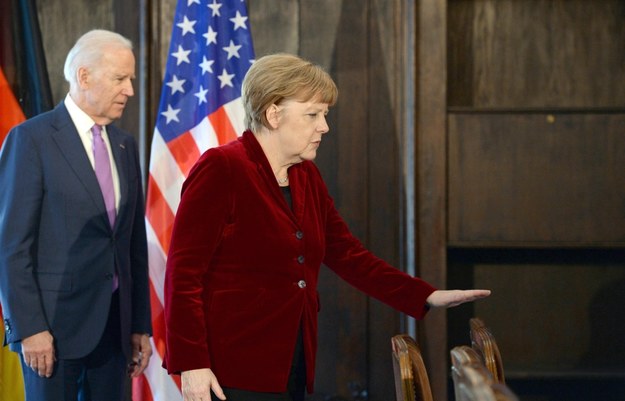 Angela Merkel /Andreas Gebert /PAP/EPA