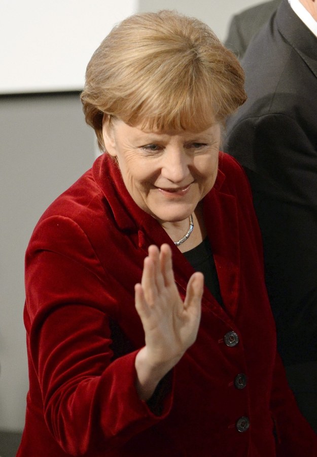 Angela Merkel /Andreas Gebert /PAP/EPA