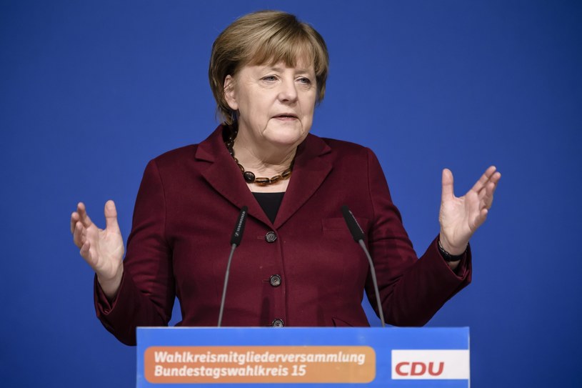 Angela Merkel /Clemens Bilan /PAP/EPA