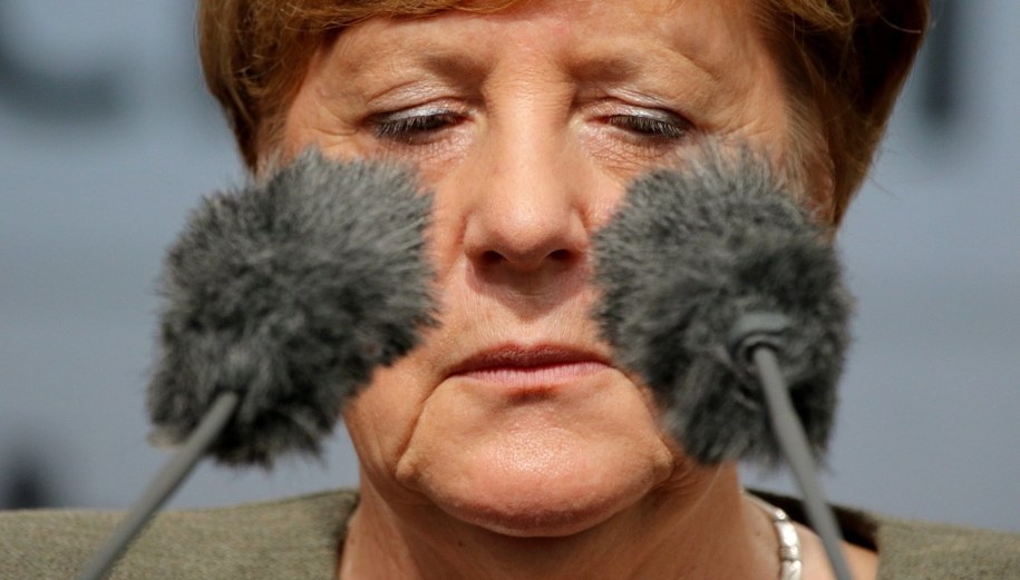 Angela Merkel /FOCKE STRANGMANN /PAP/EPA