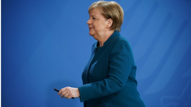 Angela Merkel /CLEMENS BILAN / POOL /PAP/EPA