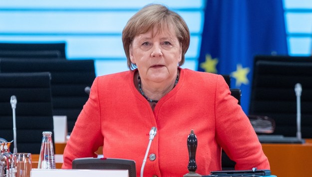 Angela Merkel /Andreas Gora - Pool  /PAP/EPA