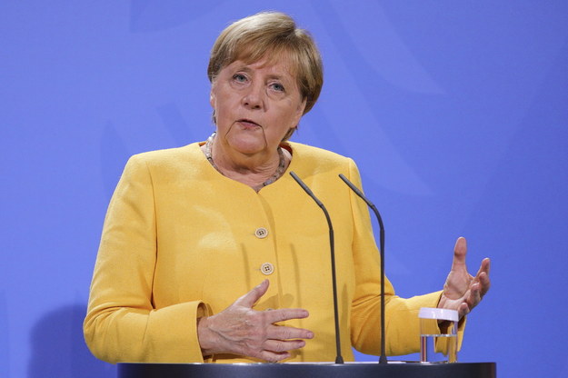 Angela Merkel /OMER MESSINGER / POOL /PAP/EPA