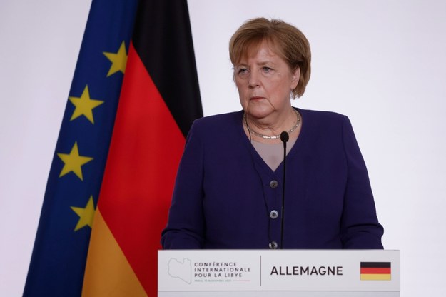 Angela Merkel /YOAN VALAT / POOL /PAP/EPA