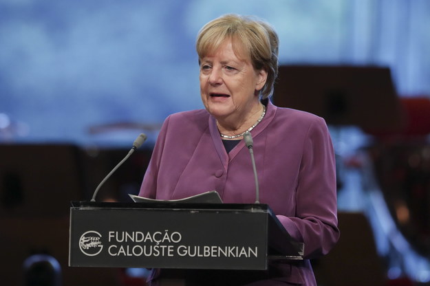Angela Merkel /TIAGO PETINGA /PAP/EPA