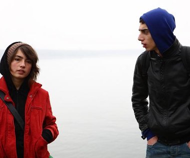 Angela Nedialkova i Ovanes Torosian w scenie z filmu "Ave"