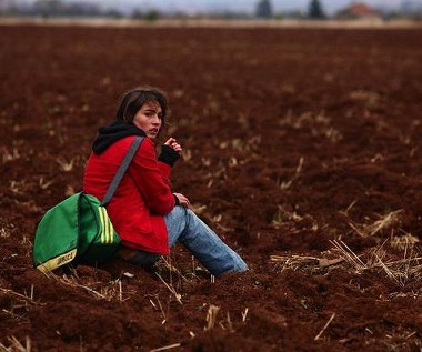 Angela Nedialkova w scenie z filmu "Ave"