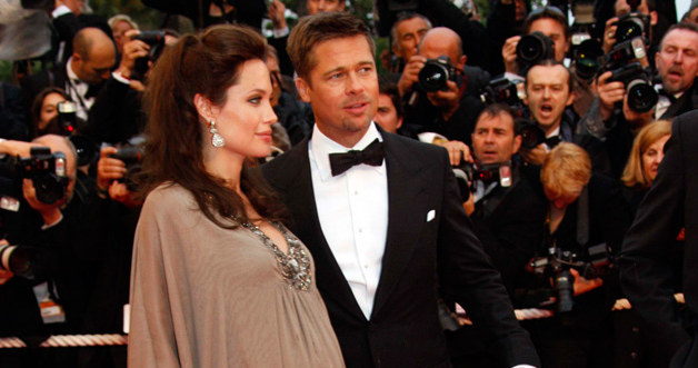 Angelina i Brad, fot. Eric Ryan &nbsp; /Getty Images/Flash Press Media